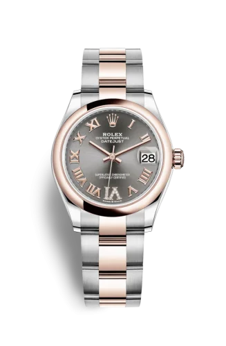 Rolex - 278241-0029 Datejust 31 Stainless Steel/ Rose Gold / Domed / Grey - Roman / Oyster