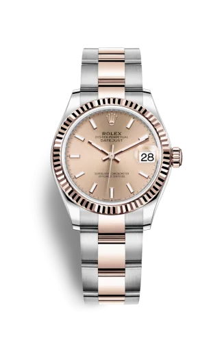 Rolex - 278271-0009 Datejust 31 Stainless Steel/ Rose Gold / Fluted / Rose / Oyster