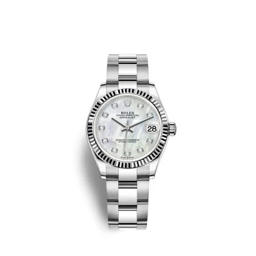 Rolex - 278274-0005 Datejust 31 Stainless Steel Fluted / Oyster / MOP