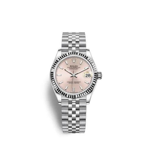 Rolex - 278274-0014 Datejust 31 Stainless Steel Fluted / Jubilee / Pink