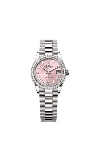 Rolex - 278289RBR-0018 Datejust 31 White Gold Diamond / Pink - Roman