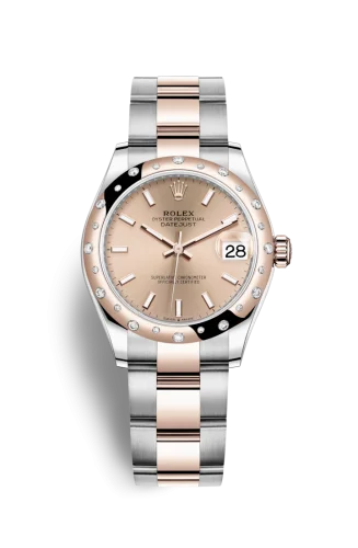 Rolex - 278341RBR-0009 Datejust 31 Stainless Steel/ Rose Gold / Domed - Diamond / Rose / Oyster