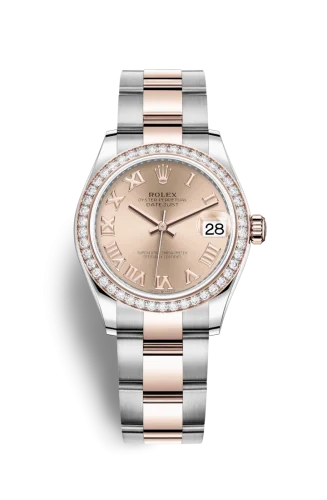 Rolex - 278381RBR-0001 Datejust 31 Stainless Steel/ Rose Gold / Diamond / Rose - Roman / Oyster