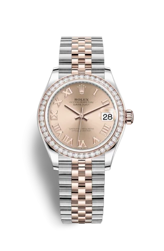 Rolex - 278381RBR-0002 Datejust 31 Stainless Steel/ Rose Gold / Diamond / Rose - Roman / Jubilee