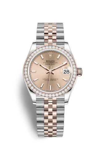 Rolex - 278381RBR-0010 Datejust 31 Stainless Steel/ Rose Gold / Diamond / Rose / Jubilee
