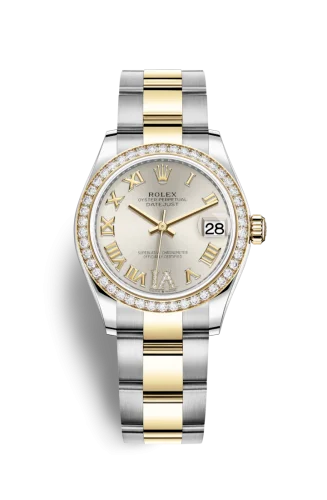 Rolex - 278383RBR-0003 Datejust 31 Stainless Steel / Yellow Gold / Diamond / Silver - Roman / Oyster