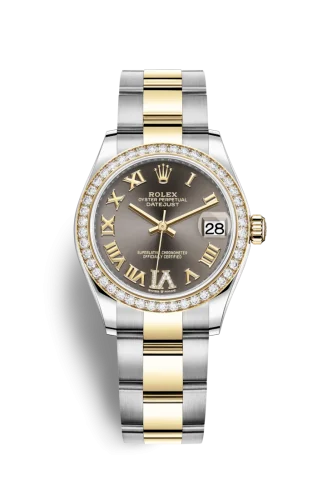Rolex - 278383RBR-0017 Datejust 31 Stainless Steel / Yellow Gold / Diamond / Grey - Roman / Oyster