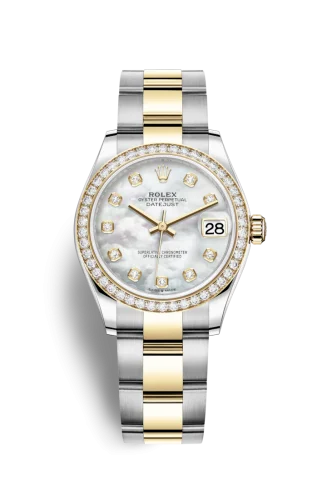 Rolex - 278383RBR-0027 Datejust 31 Stainless Steel / Yellow Gold / Diamond / MOP / Oyster