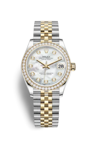 Rolex - 278383RBR-0028 Datejust 31 Stainless Steel / Yellow Gold / Diamond / MOP / Jubilee