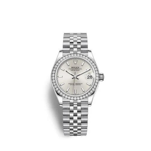Rolex - 278384RBR-0016 Datejust 31 Stainless Steel Diamond / Jubilee / Silver