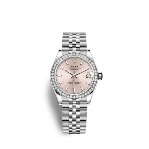 Rolex - 278384RBR-0018 Datejust 31 Stainless Steel Diamond / Jubilee / Pink