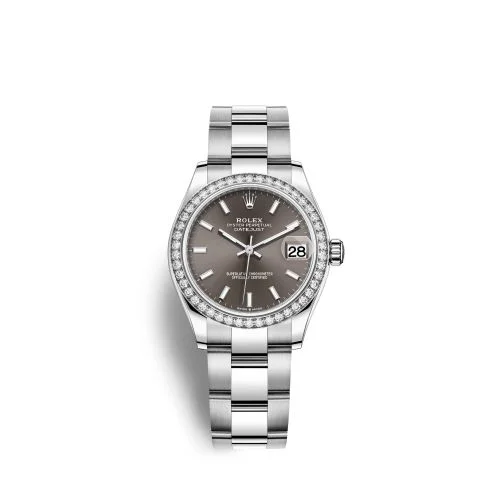 Rolex - 278384RBR-0019 Datejust 31 Stainless Steel Diamond / Oyster / Grey