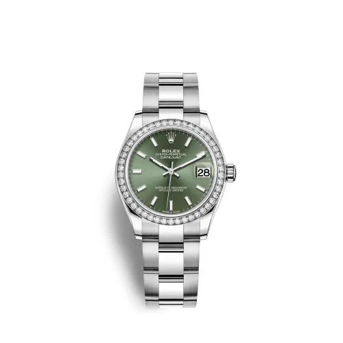 Rolex - 278384RBR-0021 Datejust 31 Stainless Steel Diamond / Oyster / Green
