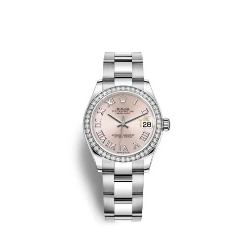 Rolex - 278384RBR-0023 Datejust 31 Stainless Steel Diamond / Oyster / Pink - Roman