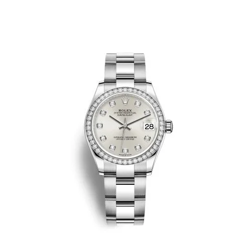 Rolex - 278384RBR-0033 Datejust 31 Stainless Steel Diamond / Oyster / Silver - Diamond