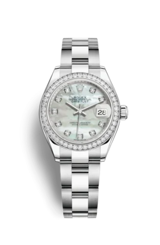Rolex - 279384RBR-0012 Lady-Datejust 28 Stainless Steel / Diamond / MOP / Oyster