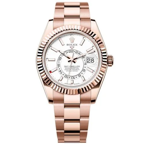 Rolex - 336935-0003 Sky-Dweller Everose / White / Oyster