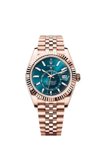 Rolex - 336935-0005 Sky-Dweller Everose / Blue / Jubilee