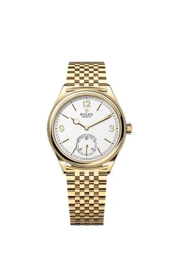 Rolex - 52508-0008 Perpetual 1908 39 Yellow Gold / White / Bracelet