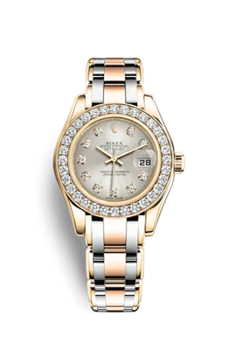 Rolex - 80298-0048 Datejust Pearlmaster 29 Tridor Diamond Silver Diamonds