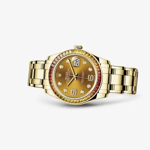 Rolex - 86348sajor-0002 Datejust Pearlmaster 39 Fancy Orange