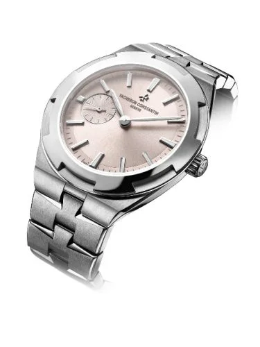 Vacheron Constantin - 2300V/100A-B078 Overseas Small Stainless Steel /  Rosy Beige