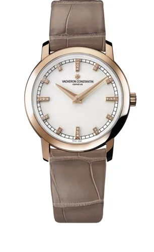 Vacheron Constantin Vacheron Constantin - 25155/000R-9585 Traditionnelle Quartz Pink Gold / Silver