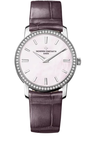 Vacheron Constantin - 25558/000G-9830 Traditionnelle Quartz White Gold / Diamond / MOP