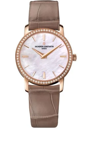 Vacheron Constantin - 25558/000R-B156 Traditionnelle Quartz Pink Gold / Diamond / MOP