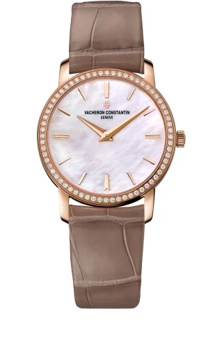 Vacheron Constantin Vacheron Constantin - 25558/000R-B156 Traditionnelle Quartz Pink Gold / Diamond / MOP