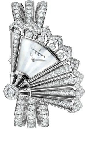 Vacheron Constantin - 37531/F04G-B060 Heures Créatives Heure Discrète White Gold / Diamond / Diamond / Bracelet