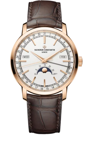 Vacheron Constantin - 4010T/000R-B344 Traditionnelle Complete Calendar Pink Gold / Silver