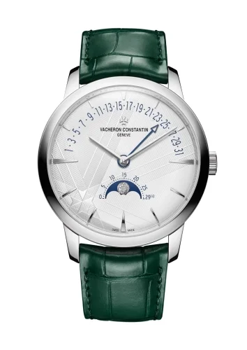 Vacheron Constantin Vacheron Constantin - 4010U/000G-H057 Patrimony Moon Phase and Retrograde Date White Gold / 270th Anniversary