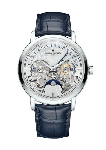 Vacheron Constantin Traditionnelle Perpetual Calendar Retrograde Date Openface Platinum / 170th Anniversary