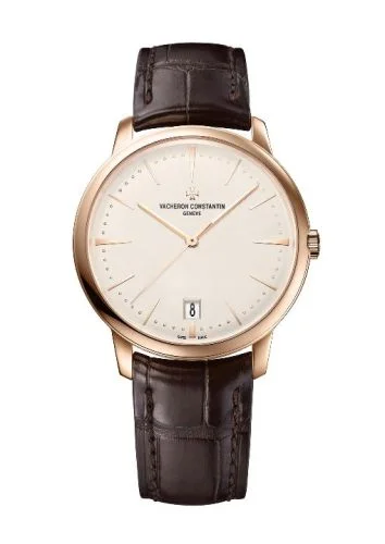 Vacheron Constantin - 4100U/000R-B180 Patrimony 36mm Self-Winding Pink Gold / Silver