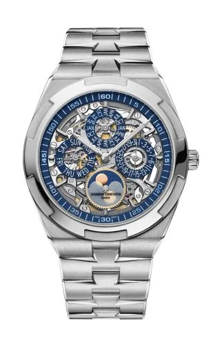 Vacheron Constantin - 4300V/120G-B946 Overseas Ultra-Thin Perpetual Calendar White Gold / Skeleton