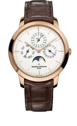 Vacheron Constantin Vacheron Constantin - 43175/000R-9687 Patrimony Perpetual Calendar Pink Gold / Silver
