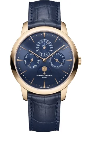 Vacheron Constantin Vacheron Constantin - 43175/000R-B519 Patrimony Perpetual Calendar Pink Gold / Blue