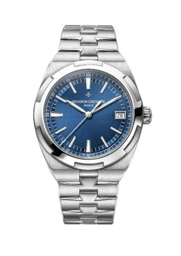 Vacheron Constantin Overseas Date Stainless Steel / Blue