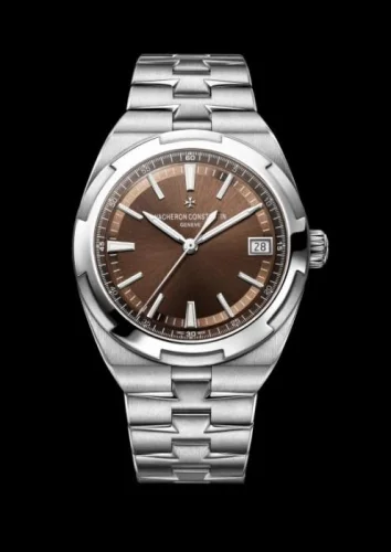 Vacheron Constantin Vacheron Constantin - 4500V-110A-B146 Overseas Date Stainless Steel / Brown