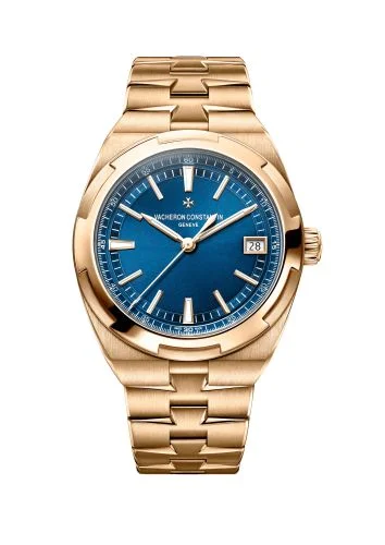 Vacheron Constantin /110R-B705 Overseas Date Pink Gold / Blue