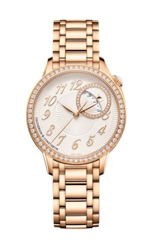 Vacheron Constantin - 4605F/110R-B496 Égérie Self-Winding 35 Pink Gold / Diamond / Silver / Bracelet