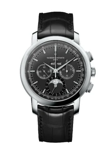 Vacheron Constantin Traditionnelle Chronograph Perpetual Calendar Platinum / Black
