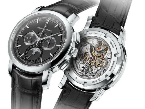 Vacheron Constantin Vacheron Constantin - 5000T/000P-B048 Traditionnelle Chronograph Perpetual Calendar Platinum / Black