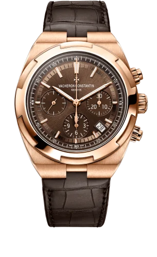 Vacheron Constantin Overseas Chronograph Pink Gold / Brown / Bracelet