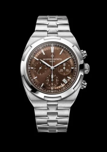 Vacheron Constantin Vacheron Constantin - 5500V-110A-B147 Overseas Chronograph Stainless Steel / Brown