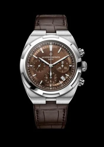 Vacheron Constantin Vacheron Constantin - 5500V-110A-B147 Overseas Chronograph Stainless Steel / Brown