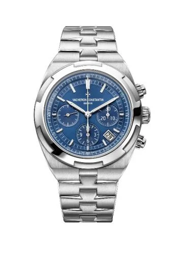 Vacheron Constantin Overseas Chronograph Stainless Steel / Blue