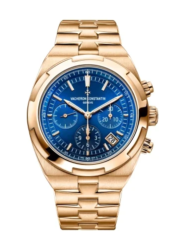 Vacheron Constantin Vacheron Constantin - 5520V/210R-B952 Overseas Chronograph Pink Gold / Blue