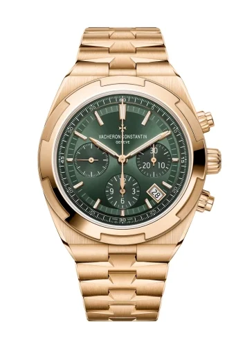 Vacheron Constantin Vacheron Constantin - 5520V/210R-B966 Overseas Chronograph Pink Gold / Green